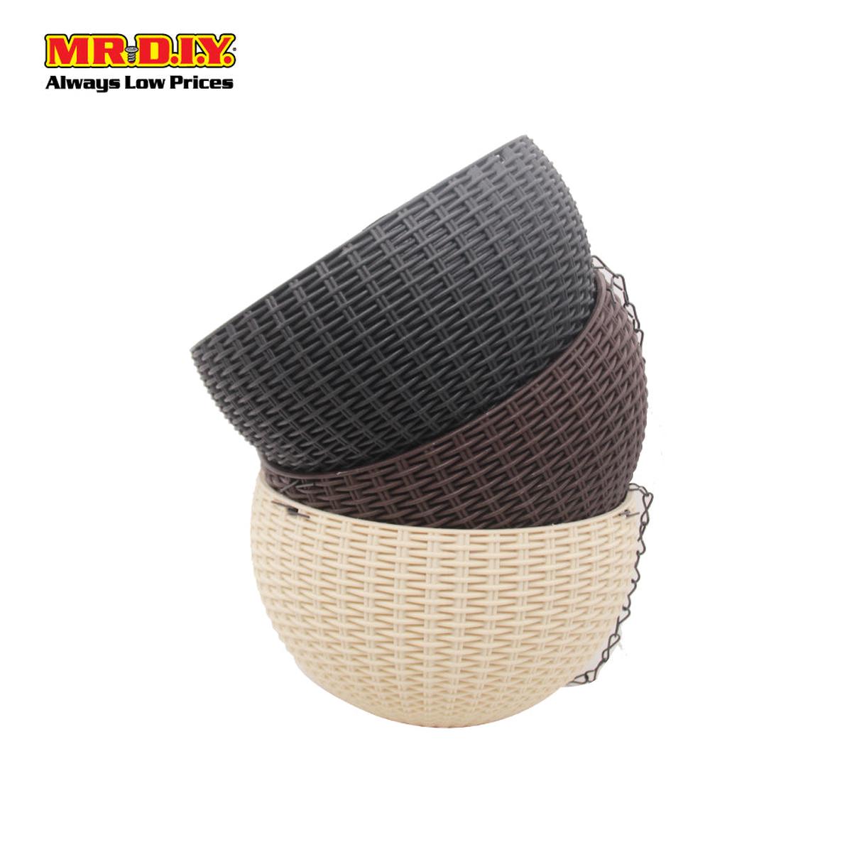 (MrDiy) Hanging Vase Hg-Tb-30 Black