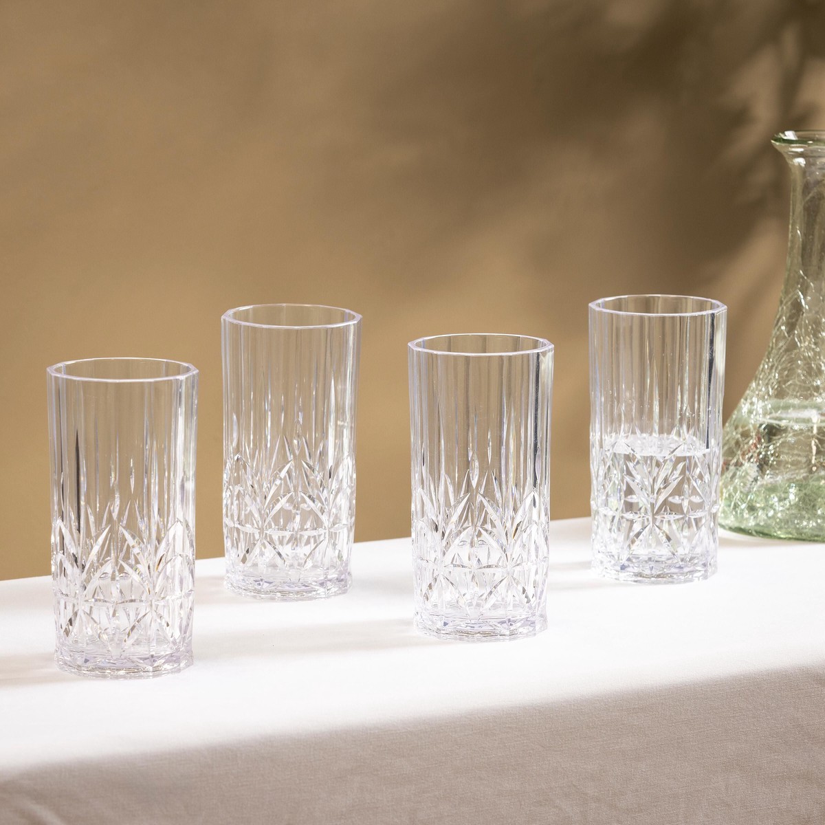 Shatterproof High Tumbler Set Of 4 Gift Box