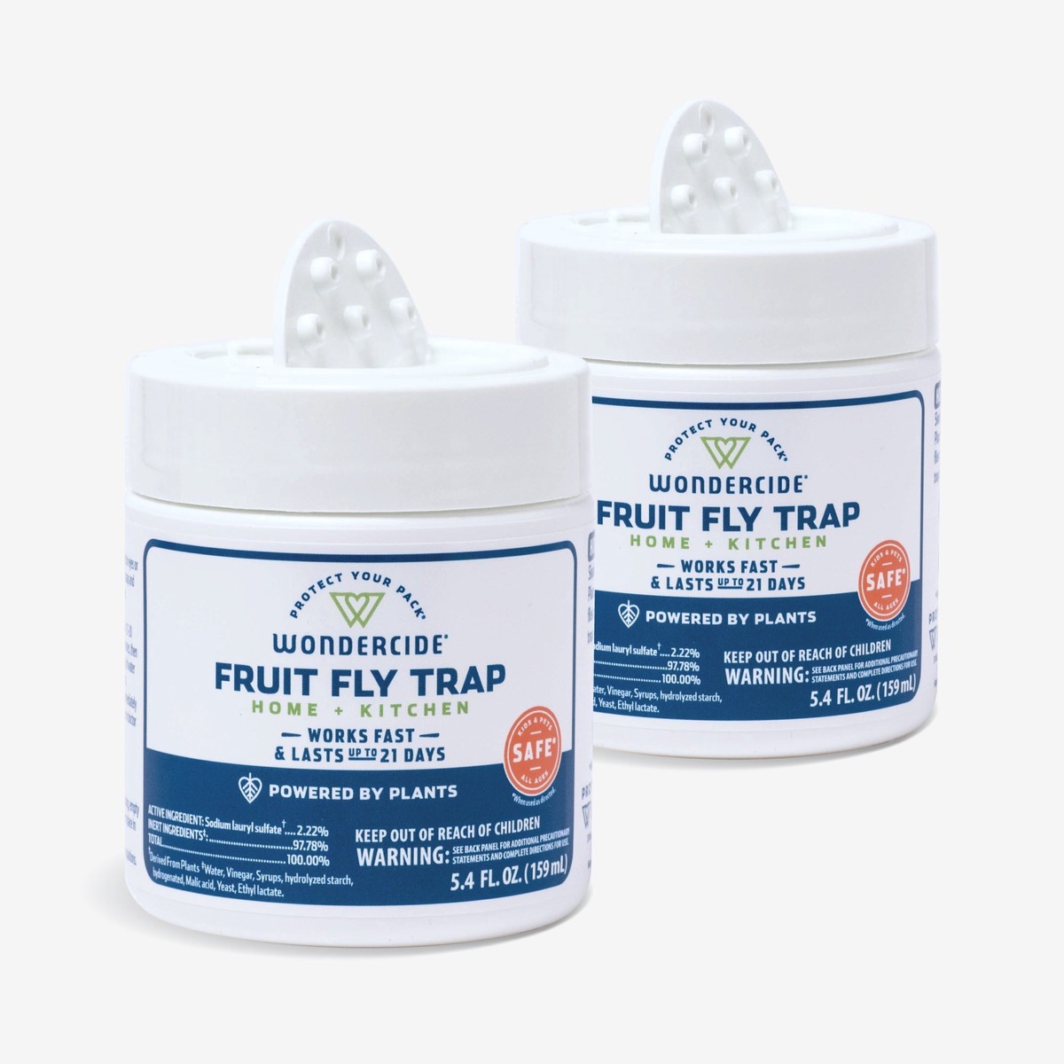 Home Kitchen Fruit Fly Traps - 2 Pack