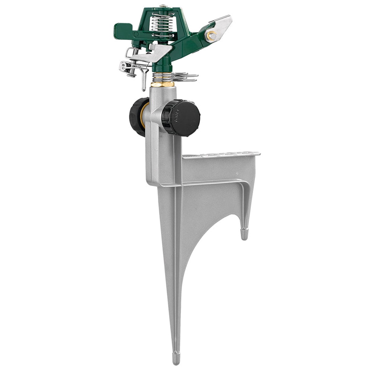 12 In Zinc Impact Sprinkler With Zinc Step Spike 58619