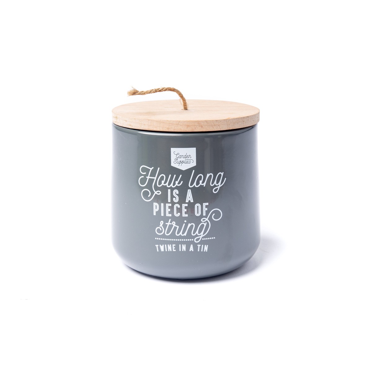 Burgon Ball Twine Dispenser Charcoal